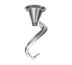 Thumbnail image #1 for Hobart Classic 20-Quart ED Aluminum Dough Hook Mixer Attachment