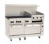 Thumbnail image #1 for Wolf Challenger XL 60-Inch Commercial Gas Restaurant Range with 6 Burners, 24-Inch Griddle/Broiler, Standard Oven and Convection Oven