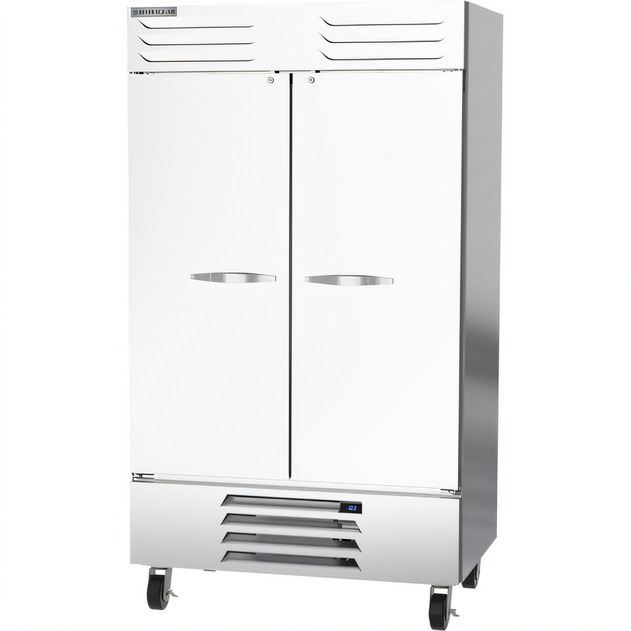 Product image #1 for Beverage-Air Vista® 47-Inch 2-Section Bottom-Mount Reach-In Freezer with Solid Doors, 44 Cu. Ft.