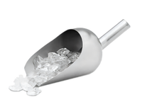 Vollrath 52 oz Stainless Steel Round-Bottom Ice Scoop with 4-Inch Handle