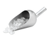 Thumbnail image #1 for Vollrath 52 oz Stainless Steel Round-Bottom Ice Scoop with 4-Inch Handle