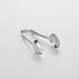 Thumbnail image #2 for American Metalcraft Amano Buffetware 6-Inch Stainless Steel Hand-Forged Serving Tongs