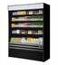Thumbnail image #1 for Turbo Air TOM-60EB-A-N Vertical Air Curtain Open Display Merchandiser, 28.6 Cu. Ft., 60 Inch, Black, Self-Contained Refrigeration