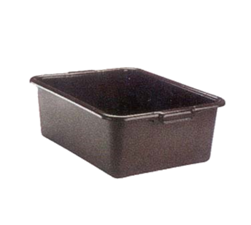 Product image #1 for Traex Standard 1-Compartment Bus Box, 21.75 x 15.5 x 7 Inches, Black High-Density Polyethylene