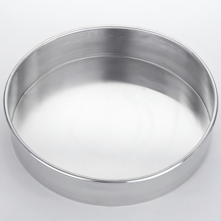 Product image #1 for amNOW Essentials 9-Inch Round Aluminum Straight-Sided Cake Pans, 2-Pack
