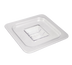 Thumbnail image #1 for Crestware FPC9 1/9 Size Flat Solid Clear Polycarbonate Food Pan Cover