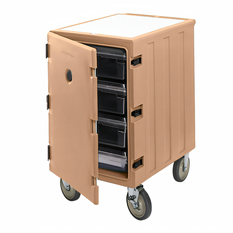 Product image #2 for Cambro Camcart Insulated Food Storage Box Cart with Removable Cutting Board, Holds 18 x 26 Inch Boxes