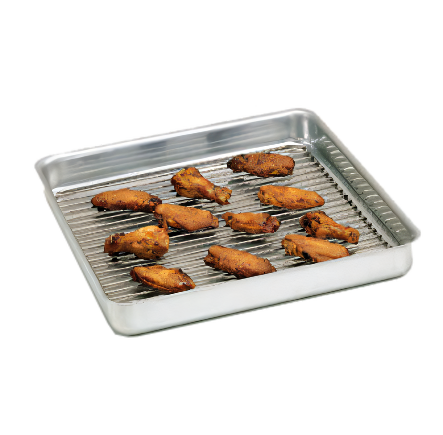Product image #1 for American Metalcraft 10 Inch Square Deep Dish Pizza Pan, Straight-Sided, Solid 14-Gauge Aluminum