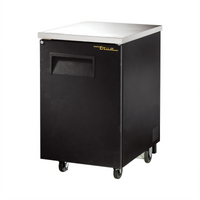 True TBB-1-HC One-Section Back Bar Cooler, 30 Six-Pack / 1 Half Keg Capacity, Solid Hinged Door