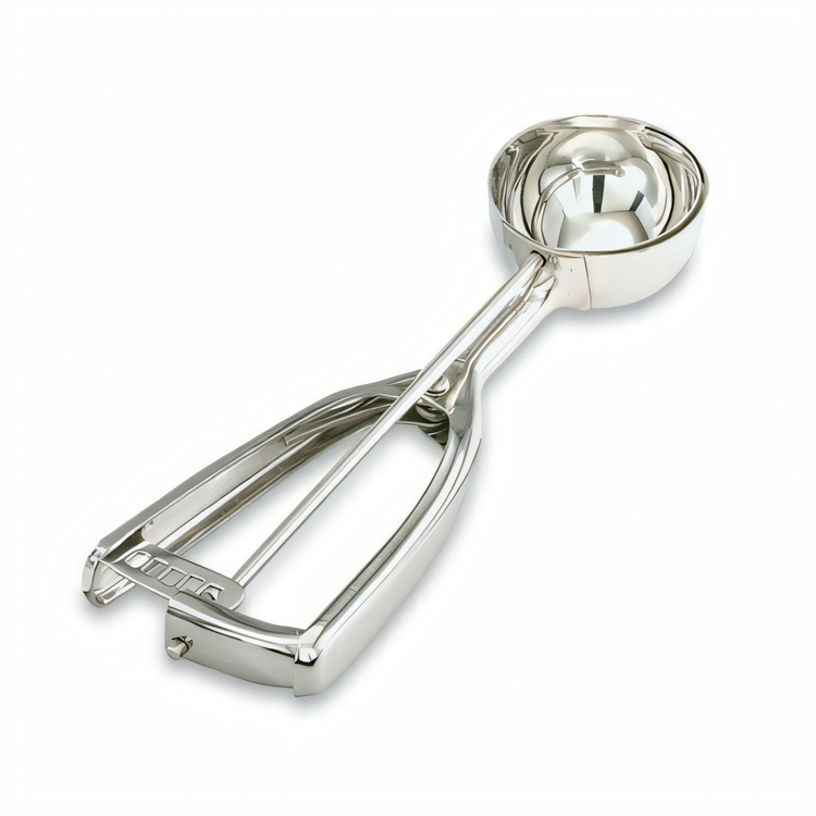 Product image #1 for Vollrath #16 Round Bowl 2 oz. Squeeze Disher, Stainless Steel