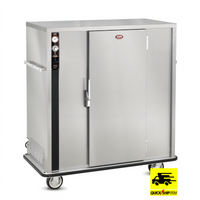 FWE P-Series P-120 Mobile Heated Banquet Cart, 96-120 Covered Plate Capacity, Single Door