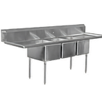 Thumbnail image #1 for Serv-Ware 3CWPH18182-24 Compartment Sinks