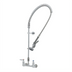 Thumbnail image #1 for T&S Brass EasyInstall Wall Mount Pre-Rinse Unit, 8-Inch Centers, 18-Inch Riser, 44-Inch Hose, 1.15 GPM Spray Valve