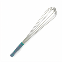 Vollrath Jacob's Pride 20-Inch One-Piece French Whip with Aqua Nylon Handle