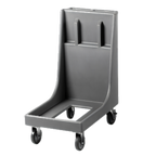 Thumbnail image #2 for Cambro Camdolly® CD100H615 Open-Frame Utility Dolly with Handle, 350 lb Capacity, 5-Inch Casters, Charcoal Gray