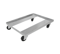 Advance Tabco Aluminum Bun Pan Dolly, Single Stack, 60 Pan Capacity