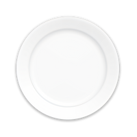 Corelle Premium Ultra 7 1/2-Inch Narrow Rim Bread & Butter Plate, Case of 24