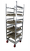 Thumbnail image #1 for Channel Lifetime Tough Extra Heavy-Duty Aluminum Glass/Oval Tray Rack Dolly, 10-Rack Capacity