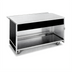 Thumbnail image #1 for Atlas Metal BLU-5 77.5-Inch Mobile Modular Utility Unit Serving Counter with Stainless Steel Top