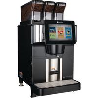 BUNN Fast Cup Bean-to-Cup Single Cup Coffee Brewer with BUNNlink, Hot & Iced Options, 3 Hoppers
