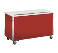 Vollrath 4-Series Signature Server ADA Modular Stainless Steel Beverage Counter with Enclosed Base, 46 x 28 x 34 Inches
