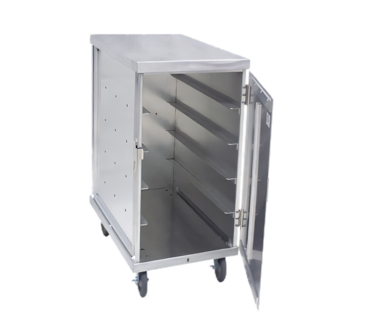 Product image #1 for Cres Cor Mobile Enclosed Non-Insulated Single-Compartment Tray Delivery Cabinet, 10-Pan Capacity for 14 x 18 Inch Trays