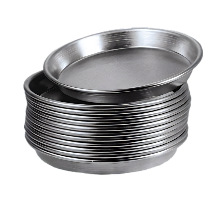 Product image #1 for American Metalcraft 16-Inch Solid Tapered/Nesting Aluminum Pizza Pan, 1-Inch Deep