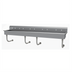 Thumbnail image #1 for Advance Tabco Wall-Mounted Multiwash Hand Sink, 100 Inch Wide, 5 Faucet Hole Sets, 304 Stainless Steel