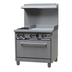 Thumbnail image #1 for Admiral Craft Equipment Corp. BDGR-3624G/NG Black Diamond Gas Ranges
