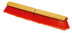 Thumbnail image #1 for Flo-Pac 24-Inch Fine Push Broom Head with Hardwood Block and Flagged Polypropylene Bristles