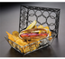 Thumbnail image #1 for Loop-D-Loop Chrome-Plated Rectangular Metal Serving Basket, 9 x 6 x 2-1/2 Inches