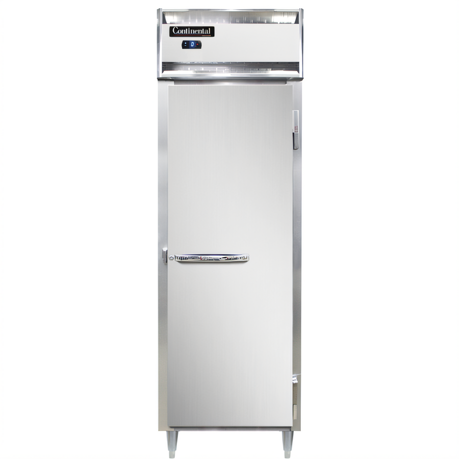 Product image #1 for Continental Refrigerator D1FSN Designer Line 1-Section Shallow Depth Reach-In Commercial Freezer with Solid Door