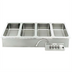 Thumbnail image #1 for APW Wyott HFW-4DS 4-Pan Drop-In Electric Hot Food Well with Drain and Infinite Controls