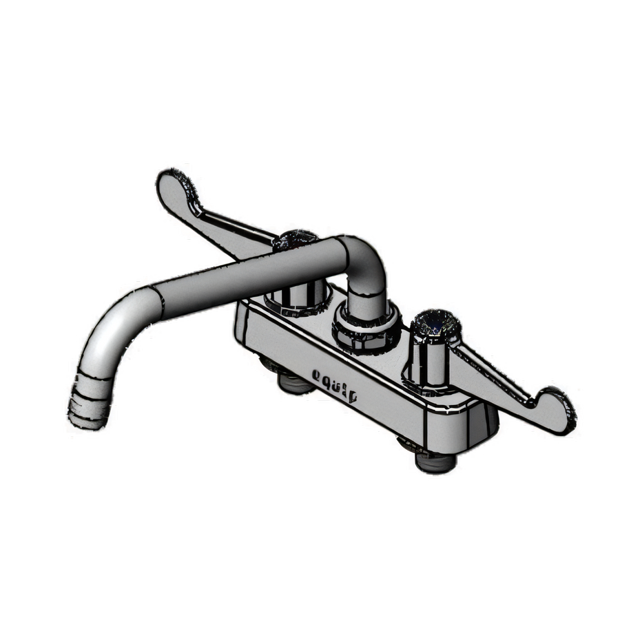 Product image #1 for T&S Brass 5F-4CWX08 equip Commercial Faucets & Plumbing