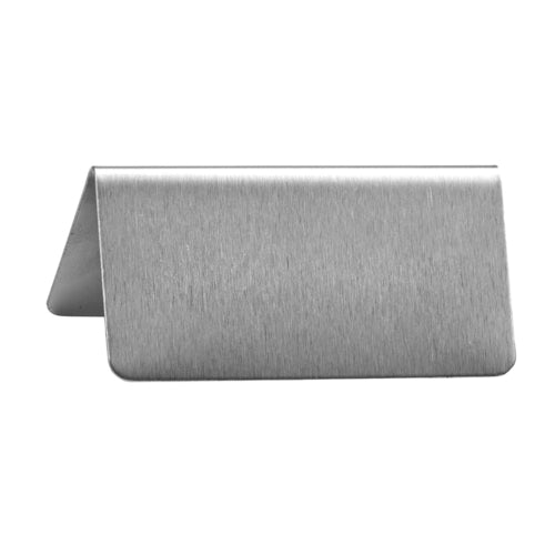 Product image #1 for Blank Stainless Steel Beverage Tent Sign