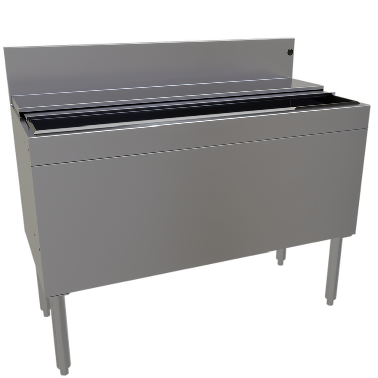Product image #1 for Glastender Extra Deep 42-Inch Underbar Ice Bin with 10-Circuit Cold Plate