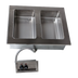 Thumbnail image #1 for Advance Tabco Triumph Supreme 2-Pan Drop-In Electric Sealed Hot Food Well with Drains, 120V