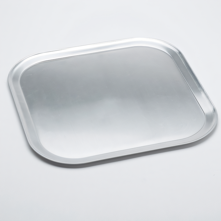 Product image #1 for 16-Inch Square Thin Pizza Pan, Wide Rim, Solid 18-Gauge Aluminum