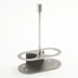 Thumbnail image #1 for American Metalcraft Vintage Stainless Steel Salt & Pepper Caddy for GSPR and GSPC Shakers