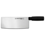 Thumbnail image #1 for Dexter Russell SofGrip 24533B 8-Inch Chinese Chef's/Cook's Knife Cleaver, High-Carbon Stainless Steel, Black Soft-Grip Handle Case of 6