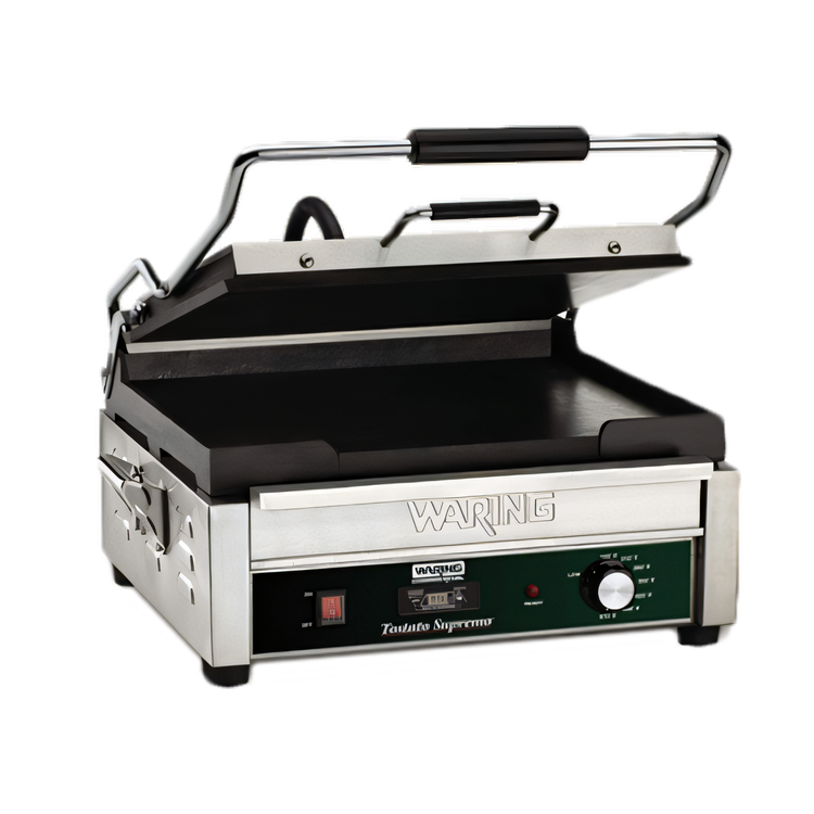 Product image #1 for Waring Tostato Supremo Full-Size 14 x 14 Flat Cast Iron Panini Grill