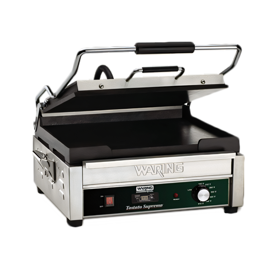 Product image #1 for Waring Tostato Supremo Full-Size 14 x 14 Flat Cast Iron Panini Grill