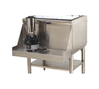 Prestige Series 18-Inch Stainless Steel Blender Shelf with 120V Duplex Outlet