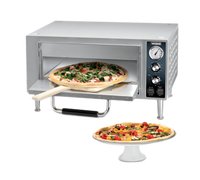 Waring Commercial Heavy-Duty Single-Deck Countertop Electric Pizza Oven with 18-Inch Ceramic Deck