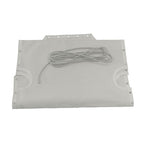 Thumbnail image #1 for Grosfillex US991004 Replacement Sling and Cord for Nautical, Marina and Catalina Chaises, White Vinyl-Coated Polyester Case of 15