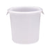 Thumbnail image #1 for Rubbermaid Commercial Products White Round 8 Qt Polyethylene Food Storage Container, Container Only