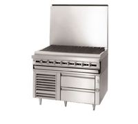 Titan JRLH-04S-T-72 72 Inch Self-Contained Refrigerated Equipment Stand with 4 Drawers
