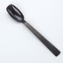 Thumbnail image #1 for Vintage Hammered Black Stainless Steel 9-3/8 Inch 1/2 Oz Salad Spoon