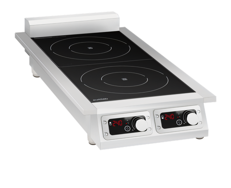 Product image #1 for Eurodib USA CCI2351PH Commercial Countertop Dual-Zone Induction Cooktop