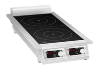 Eurodib USA CCI2351PH Commercial Countertop Dual-Zone Induction Cooktop